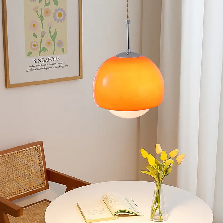 Nordic Glass Pendant Light – Retro Hanging Lamp for Dining Room & Kitchen | Stornfield
