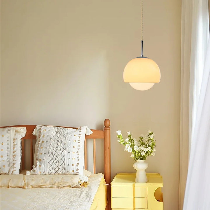 Nordic Glass Pendant Light – Retro Hanging Lamp for Dining Room & Kitchen | Stornfield