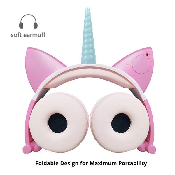 Glittery Unicorn Headphones | Stornfield