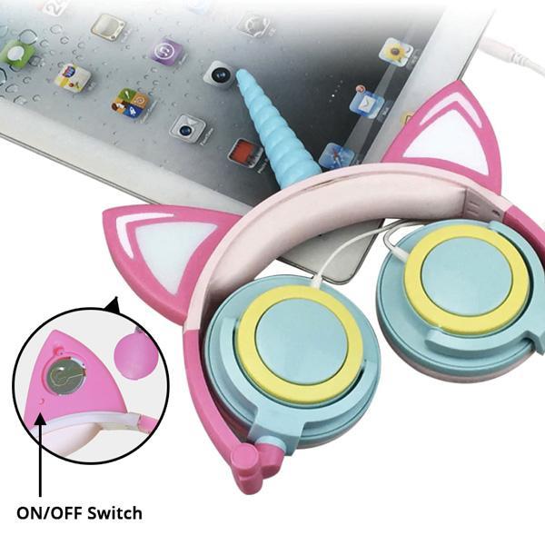 Glittery Unicorn Headphones | Stornfield