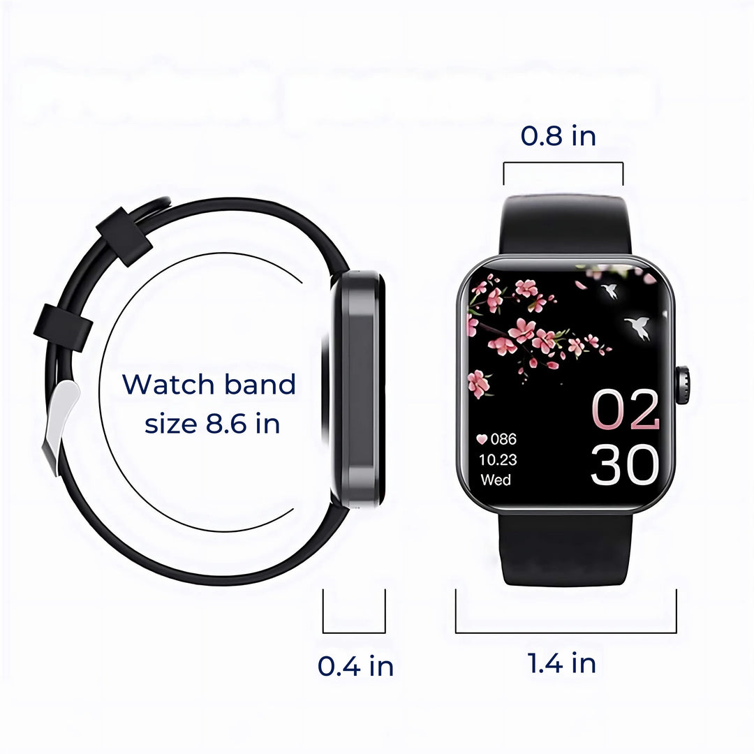 Glucowatch | Non-Invasive Blood Glucose Smartwatch – Real-Time Monitoring, Trend Tracking & Personalised Alerts Stornfield