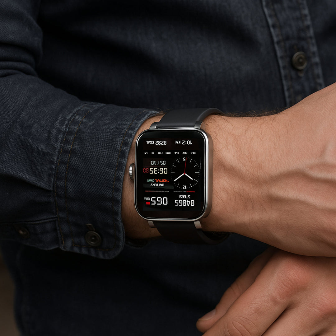 Glucowatch | Non-Invasive Blood Glucose Smartwatch – Real-Time Monitoring, Trend Tracking & Personalised Alerts Stornfield