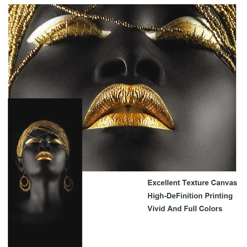 Stornfield | Golden Lady Canvas Art