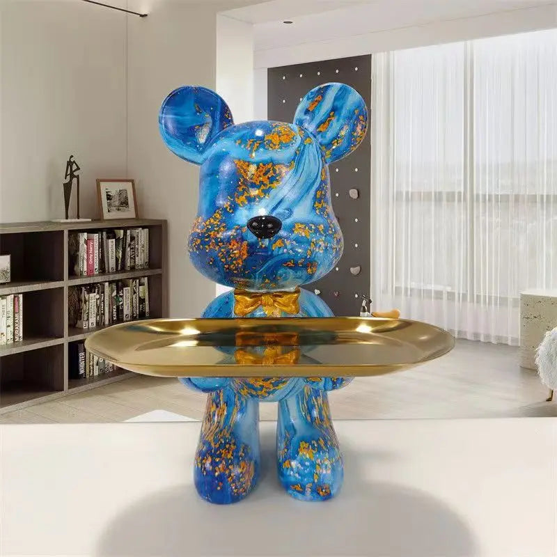 Stornfield | Bear Graffiti Figurine Key Storage