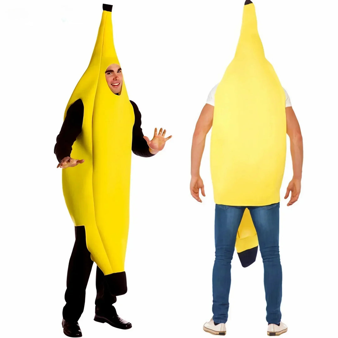 Yellow Banana Costume for Men – Funny Outfit for Carnival, Halloween, and Themed Parties | Stornfield