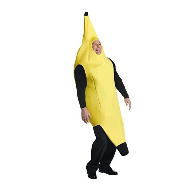 Yellow Banana Costume for Men – Funny Outfit for Carnival, Halloween, and Themed Parties | Stornfield