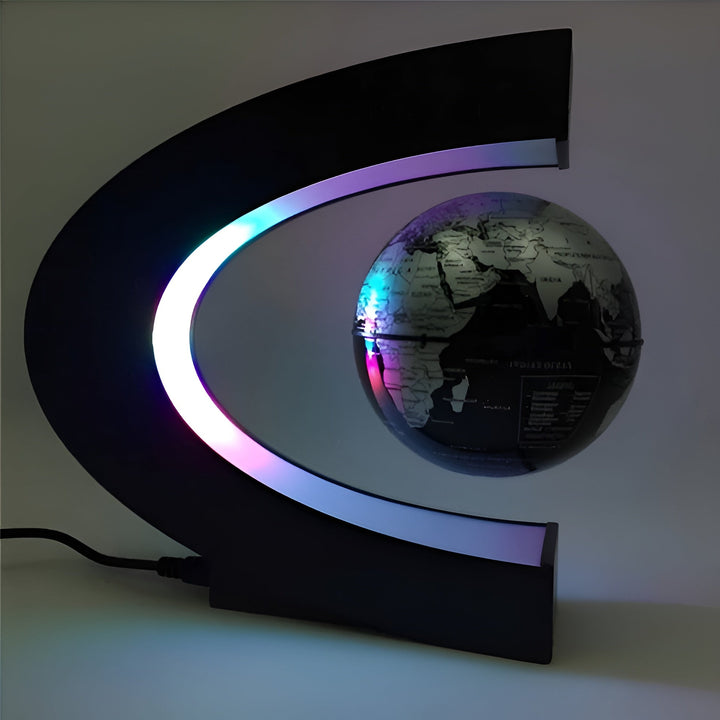 Stornfield | Floating Globe with LED Lighting and Educational Touch