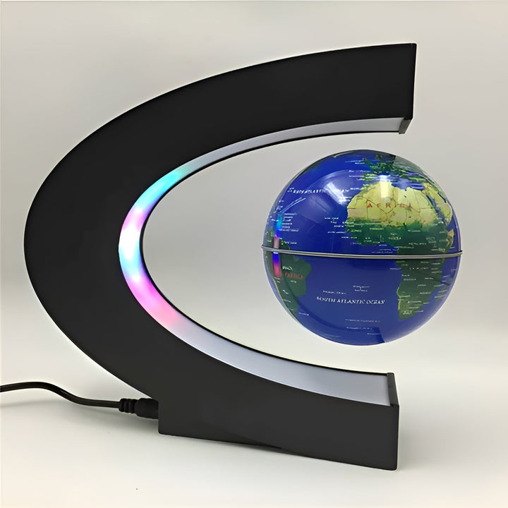 Stornfield | Floating Globe with LED Lighting and Educational Touch