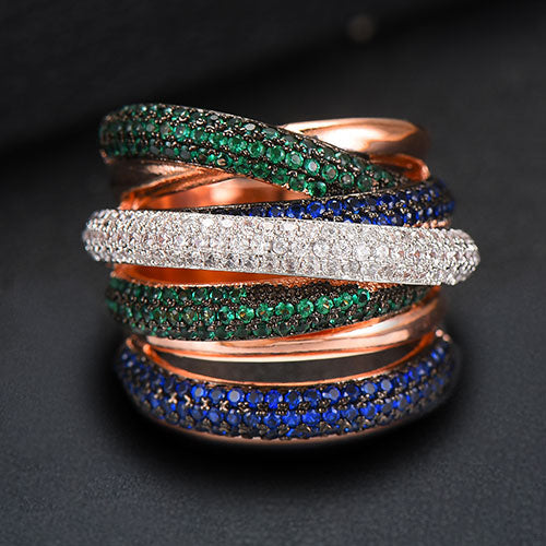 Stornfield | Monaco Design Luxury Statement Stackable Ring For Women