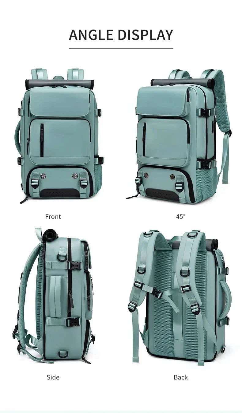 Stornfield | Large waterproof travel backpack with USB port