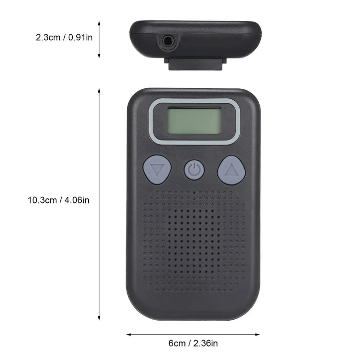 Stornfield | Hearing Aid Sound Amplifier – Battery-Powered In-Ear Hearing Enhancement Device with Headset for Seniors and Adults