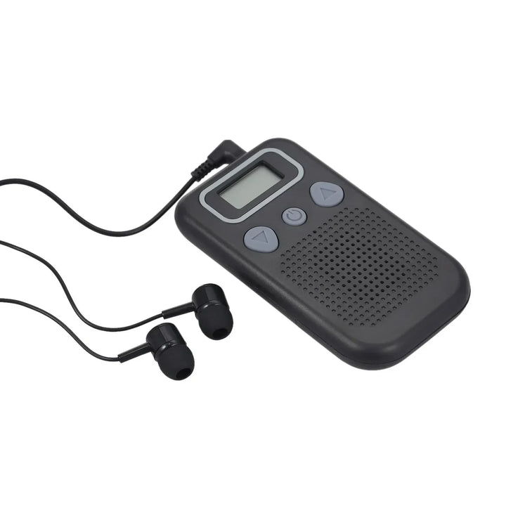 Stornfield | Hearing Aid Sound Amplifier – Battery-Powered In-Ear Hearing Enhancement Device with Headset for Seniors and Adults