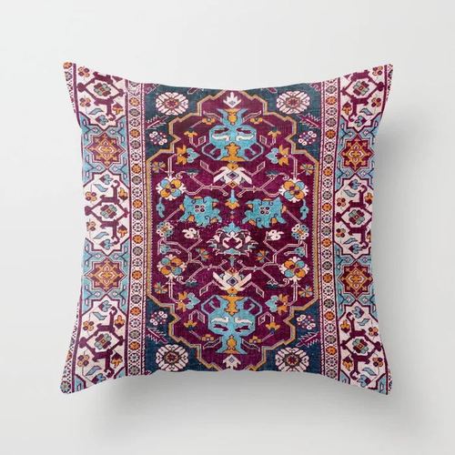 Stornfield | Nordic Moroccan Style Cushion Cover, Luxury Indian Boho Living Room Bedroom Cushion Cover, Lumbar Cushion, Home Decor