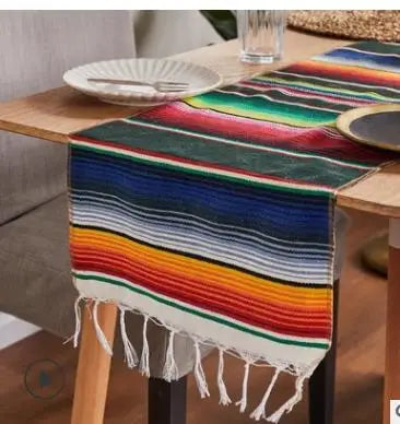 Stornfield | Vibrant Bohemian Mexican Serape Blanket