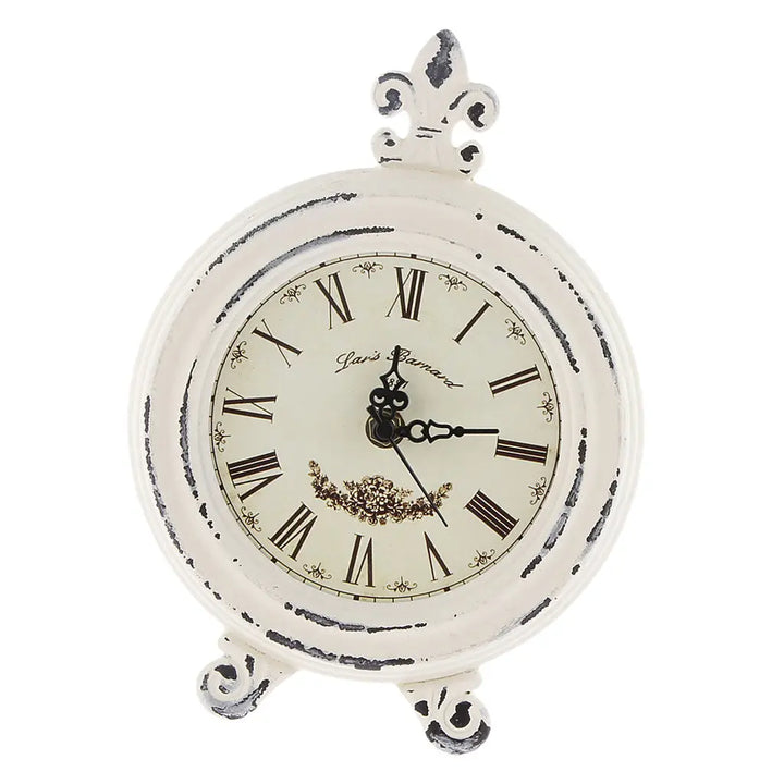 Stornfield | Vintage Wooden Table Clock with Alarm