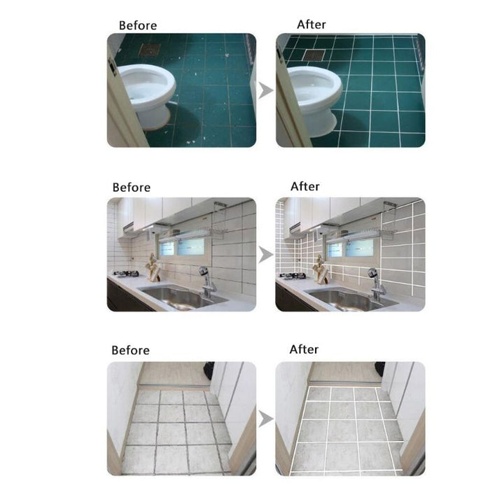 Waterproof grout for tiles (1 free spatula) | Stornfield