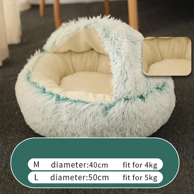 Round Plush Dog Bed | Stornfield