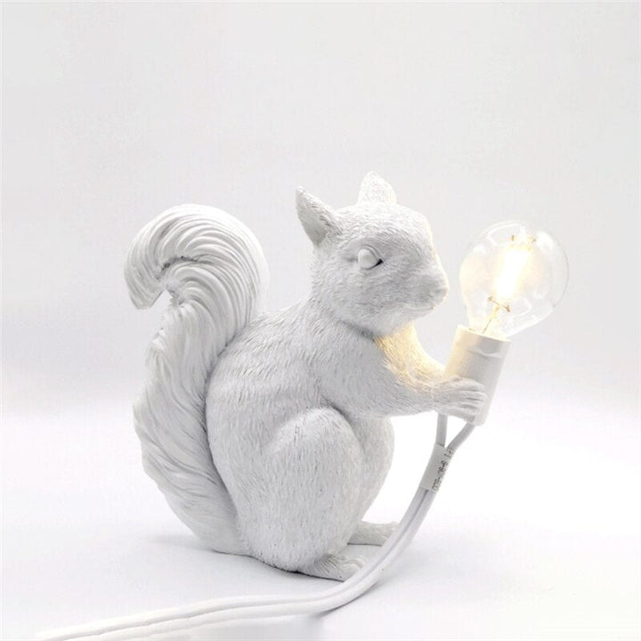 Stornfield | SquirrelBright Nordic Squirrel Table Lamp | Designer Decor | Ambient LED Light | Perfect for Home