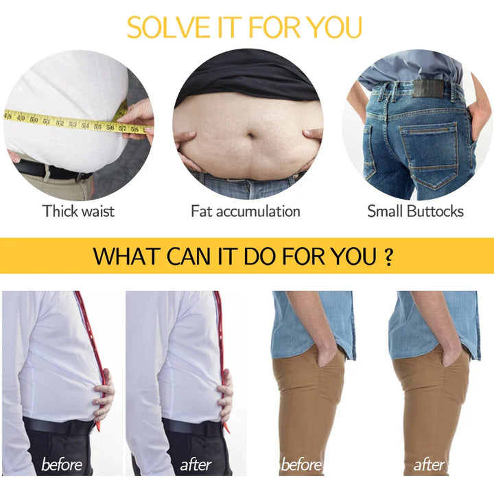 Stornfield | Men's High Waist Tummy Control Shapewear
