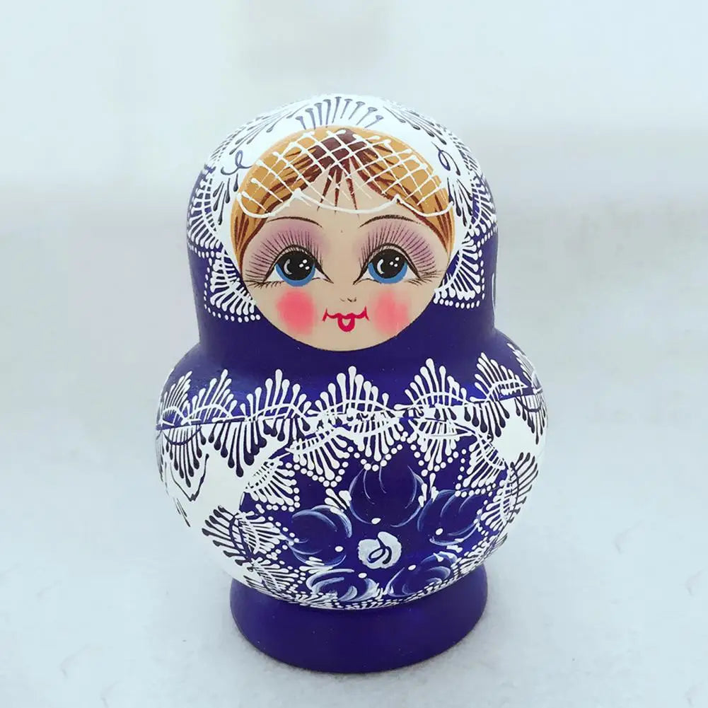 Stornfield | 10pcs/set Wooden Matryoshka Russian Dolls