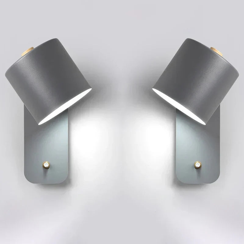 Stornfield | Modern LED Wall Lights with Switch Indoor Decorative Lights