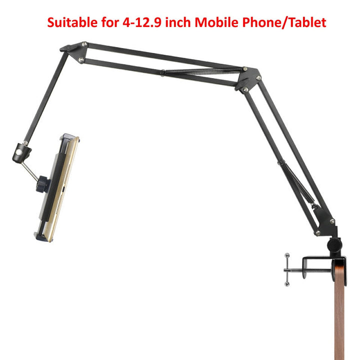 Stornfield | Long Arm Heavy-Duty Desk Mount Tablet Holder