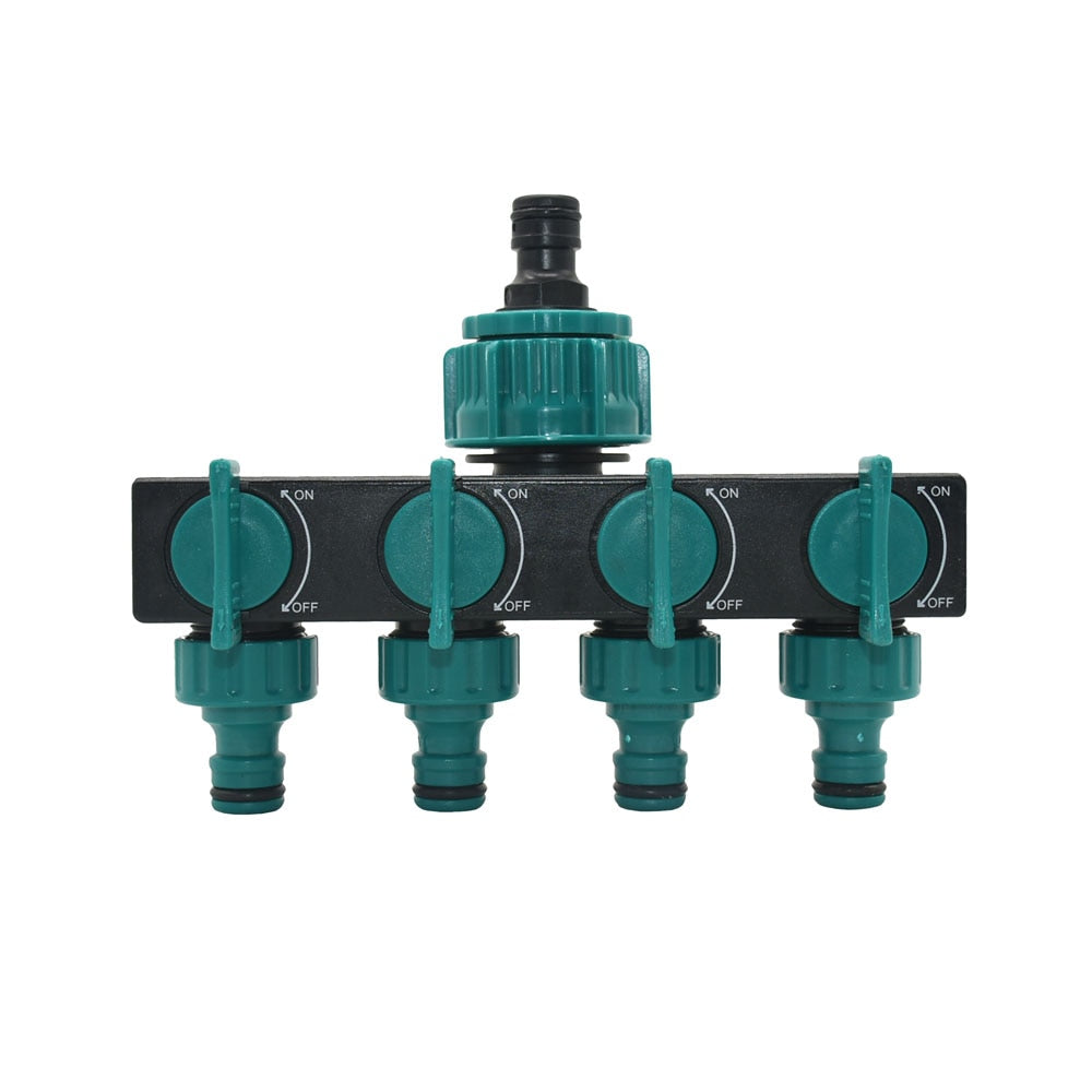 4-Way Garden Tap Water Splitter | Stornfield