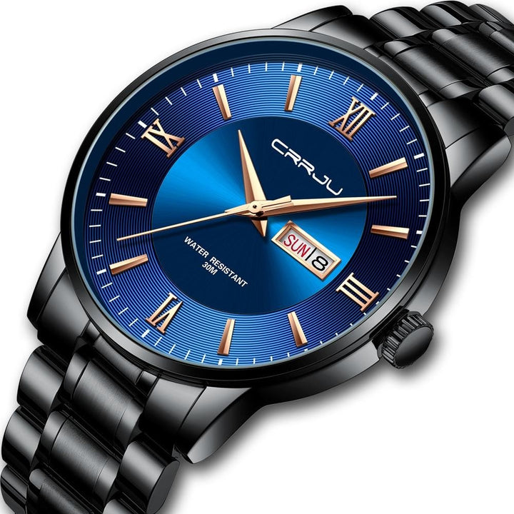 Stornfield | Men's Luxury Waterproof Sports Watch – Stainless Steel Quartz Chronograph