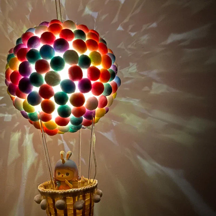 DIY Hot Air Balloon-Shape Flying Animals Night Lamp | Stornfield