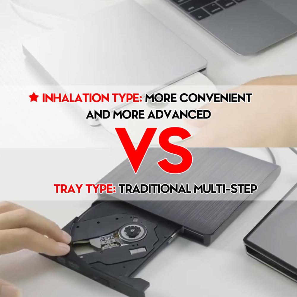 Stornfield | External DVD Recorder Portable Optical Drive for MacBook Air