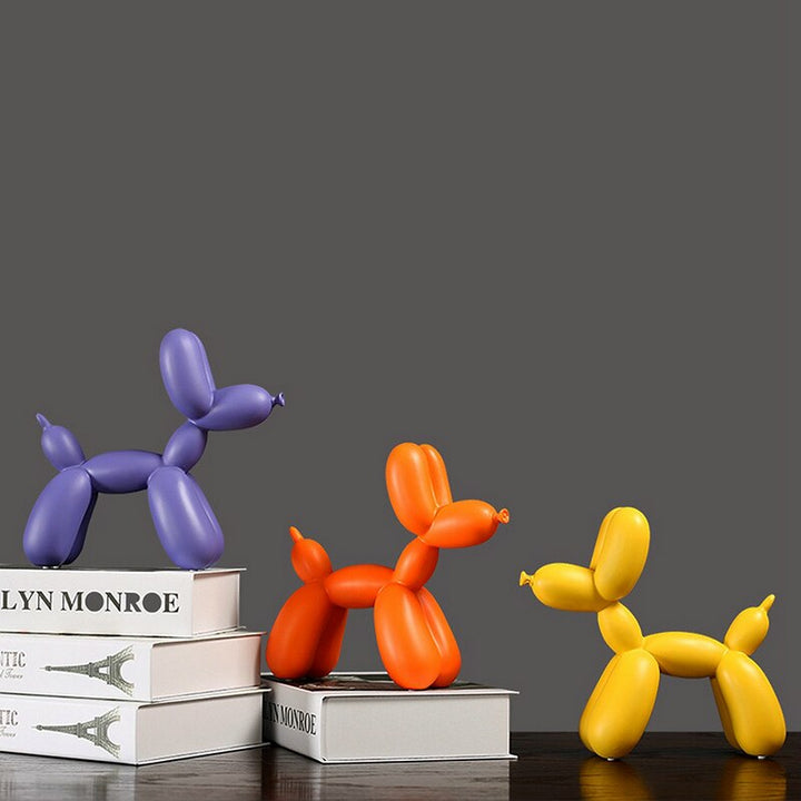 Stornfield | Lively Balloon Dog Sculpture | Pop Art Decor | Modern Home Decor | Handmade Statue