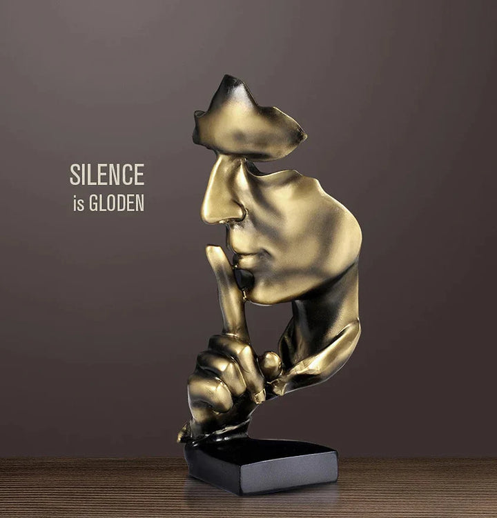 Silent Thinker Abstract Face Home Decor | Stornfield
