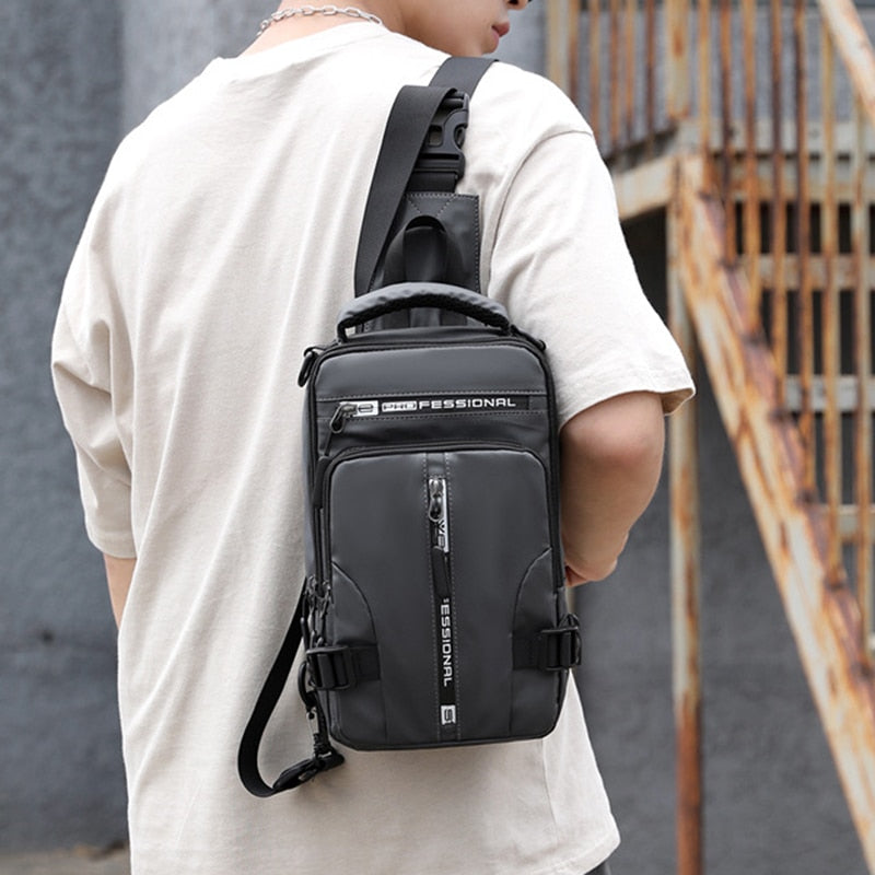 CityTrek Bag - Stylish Waterproof Oxford Crossbody Stornfield