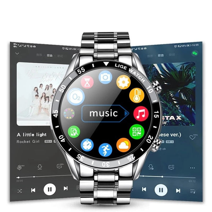 Stornfield | Luxury 4G Smartwatch – Stylish Watch with Calls, GPS & Health Features