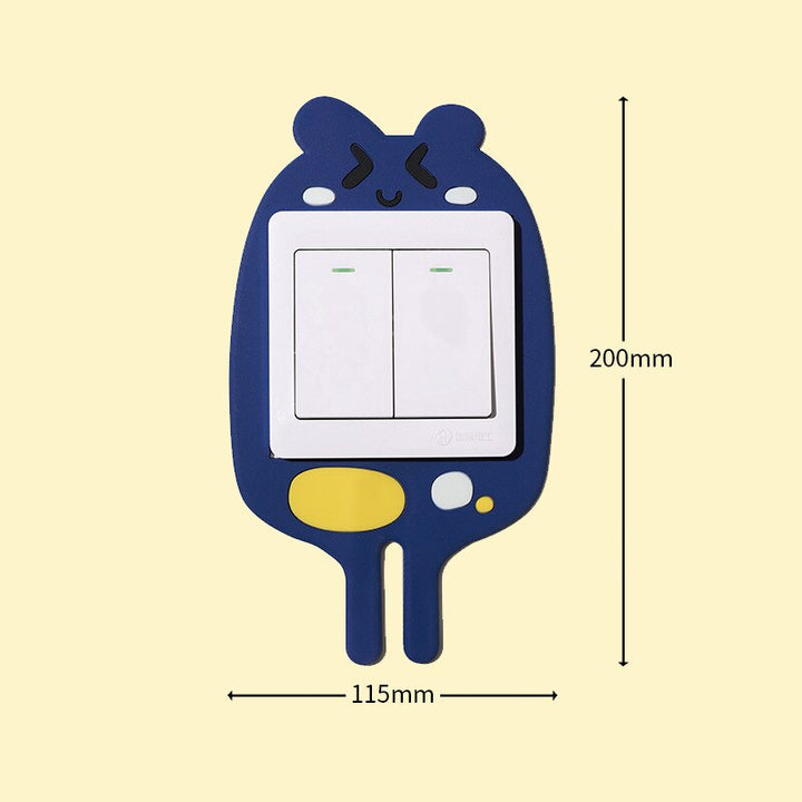 3D Luminous Cartoon Hook Outlet Sticker | Stornfield