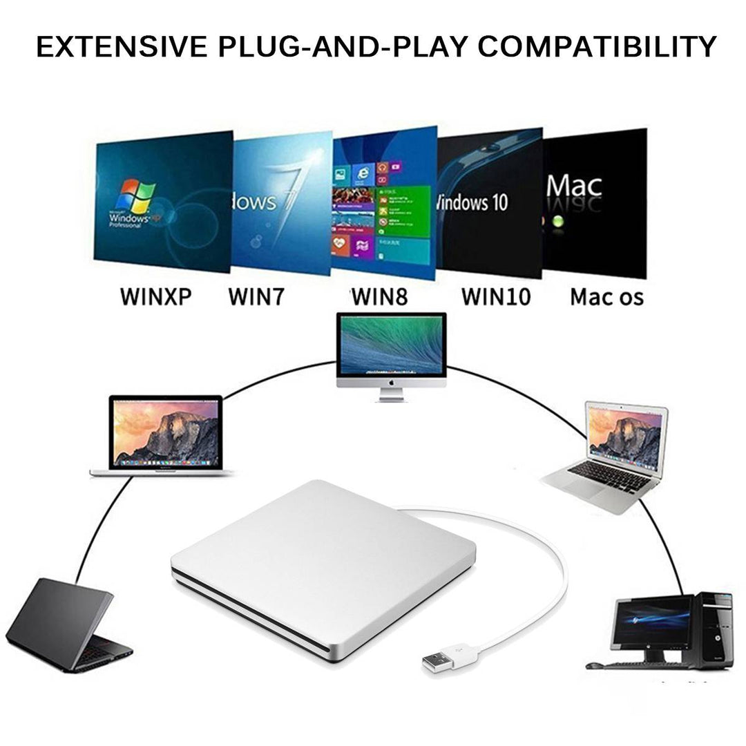 Stornfield | External DVD Recorder Portable Optical Drive for MacBook Air