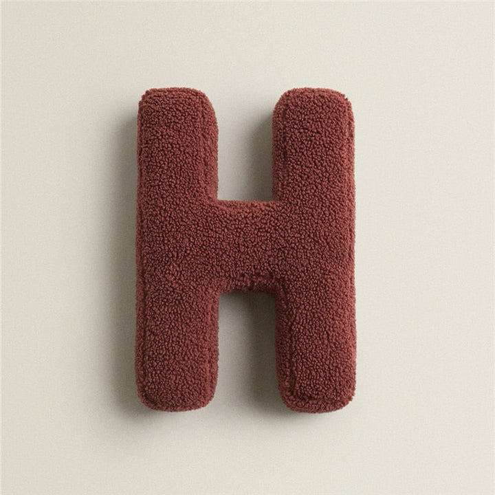 Stornfield | Fleece Alphabet Letter F Cushion