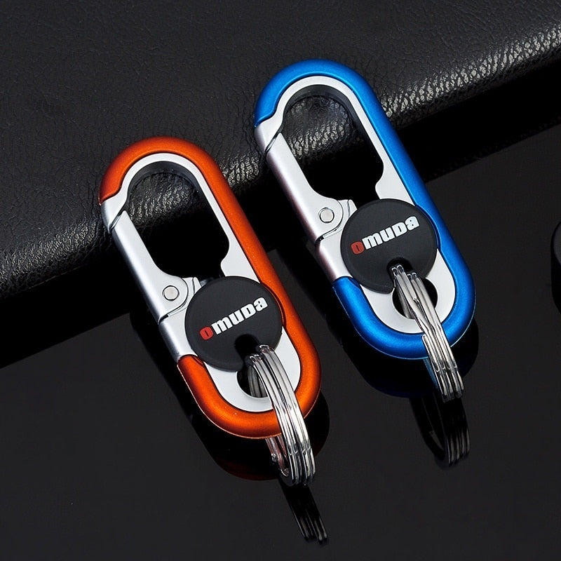 Stornfield | Steel Secure Double Ring Hook Keychain