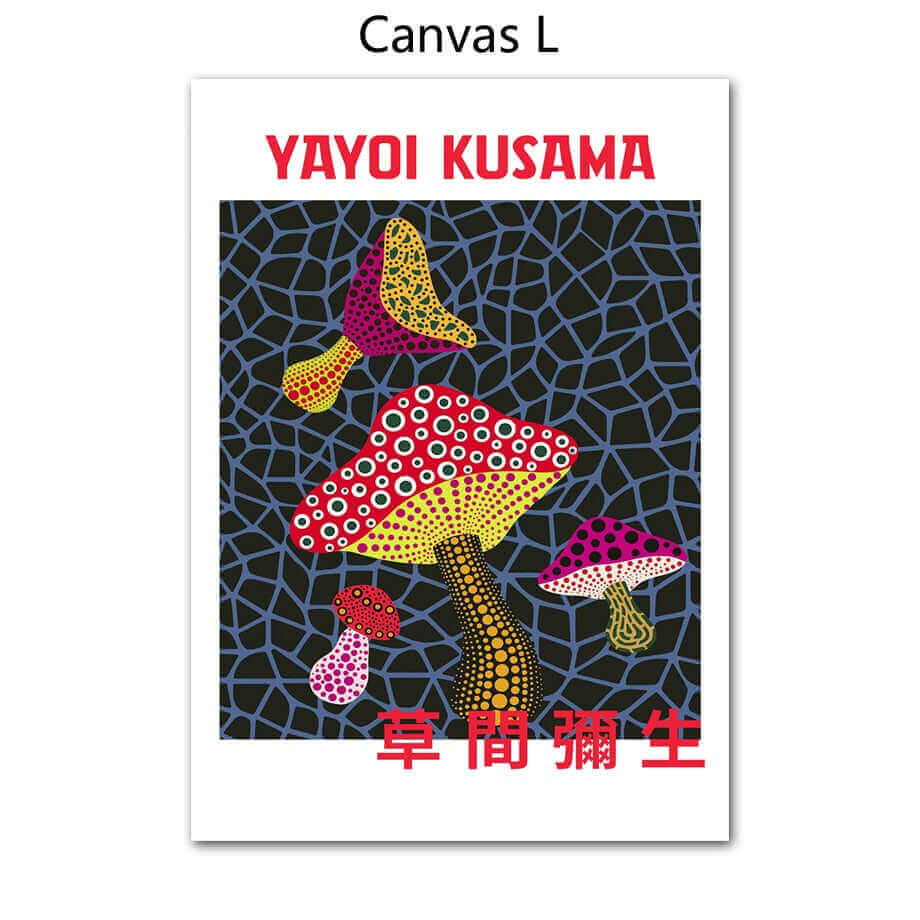 Stornfield | Yayoi Kusama Abstract Premium Poster