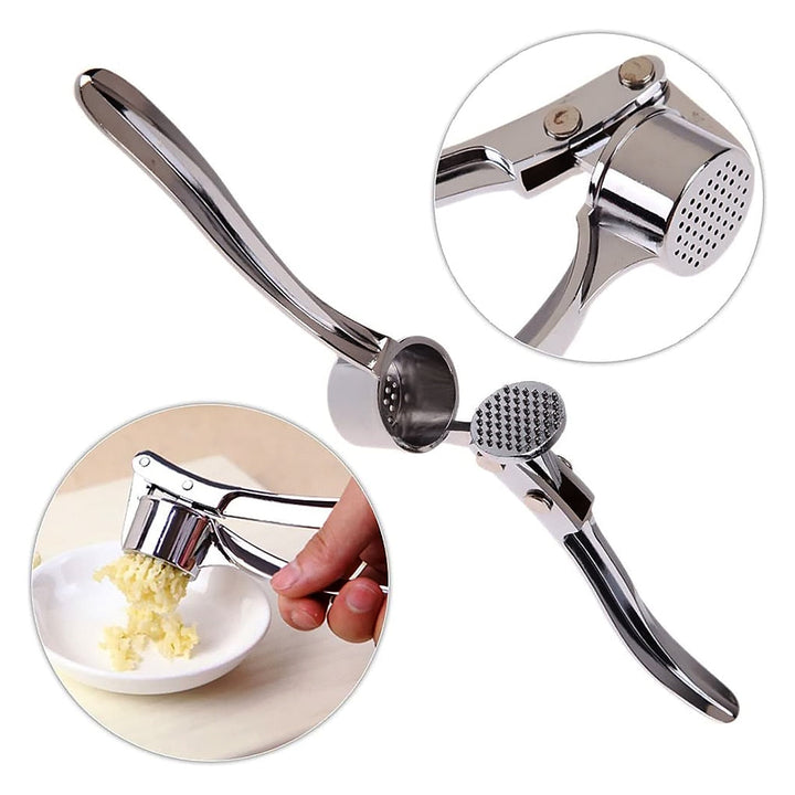 Effortless Garlic Press & Masher - Premium Stainless Steel Design | Stornfield