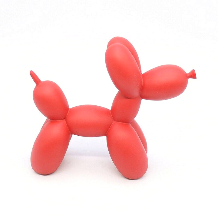 Stornfield | Lively Balloon Dog Sculpture | Pop Art Decor | Modern Home Decor | Handmade Statue