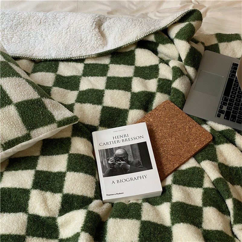 Plain Check Throw | Stornfield