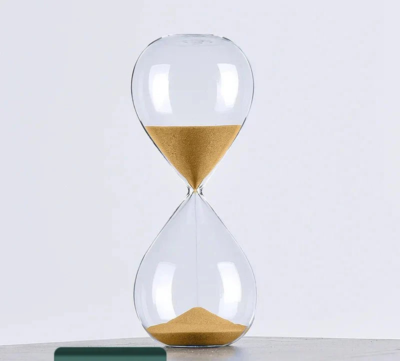 Stornfield | Glass Sand Timer | Elegant Decor with 5/10/30/60 Minute Indication