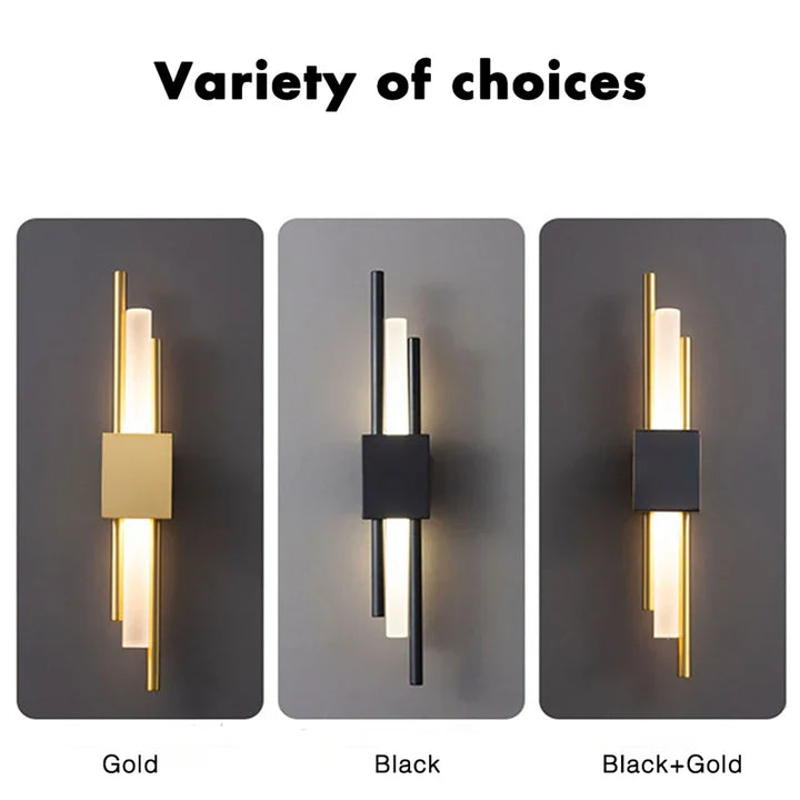 Stornfield | Modern LED Wall Lamp: Indoor Lighting for Home, Bedroom, Bedside Table, Living Room, Hotel and Hallway Decoration