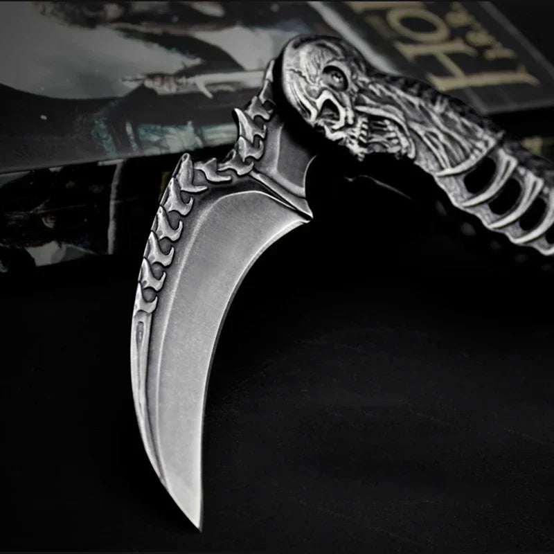 Tactical Nigh Skull Foldable Pocket Knife | Stornfield