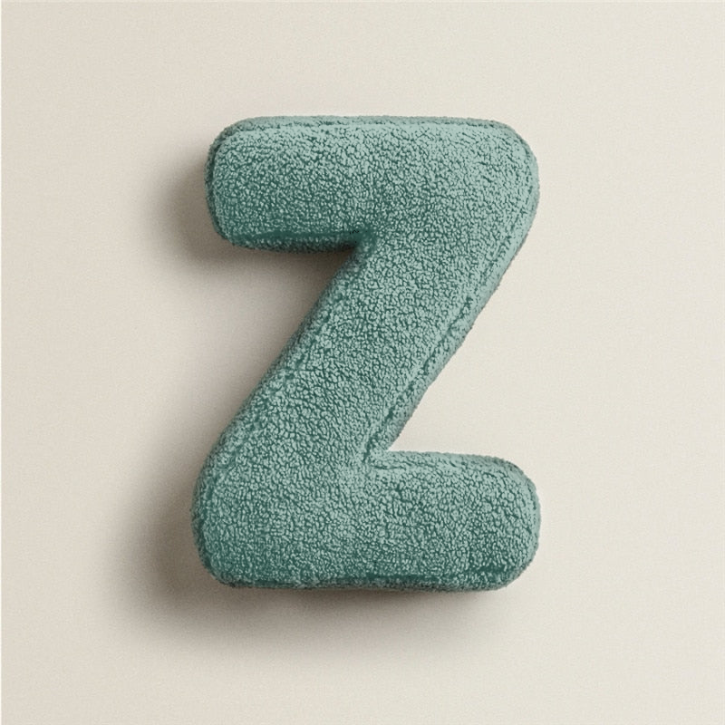Stornfield | Fleece Alphabet Letter F Cushion