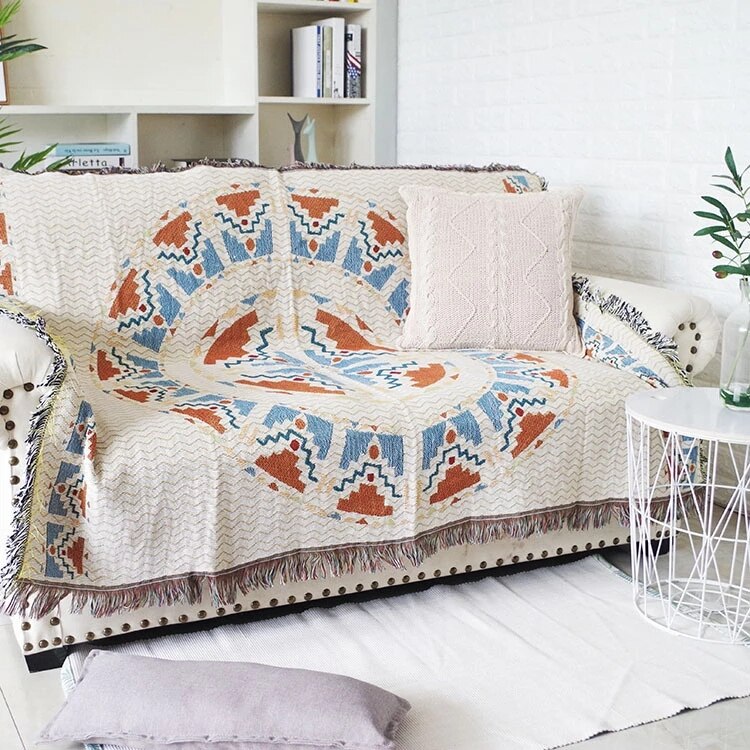 Vintage Pumpkin Sofa Cover Stornfieldanket | Stornfield
