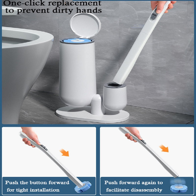 Stornfield | Cleaning Magic Disposable Toilet Brush Set