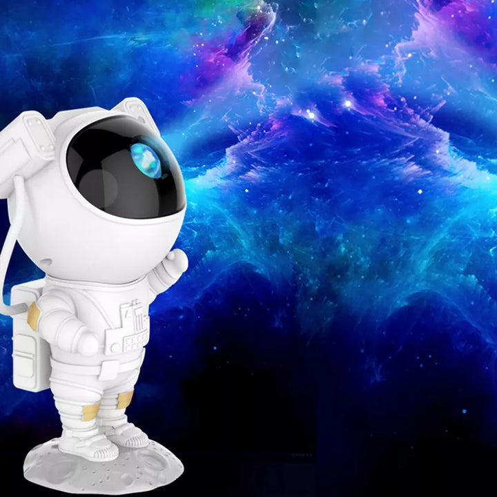 Astronaut Night Light Projector – LED Starry Sky Projector for Children's Room, Soothing Night Light with Galaxy and Space Projection, Dimmable and Adjustable | Stornfield