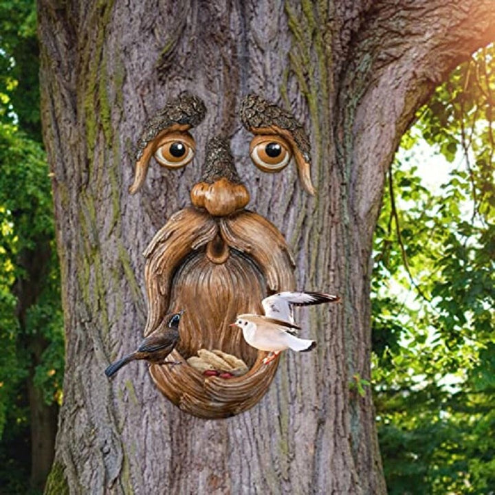 Stornfield | Eyes of Nature: Tree Face Bird Feeder